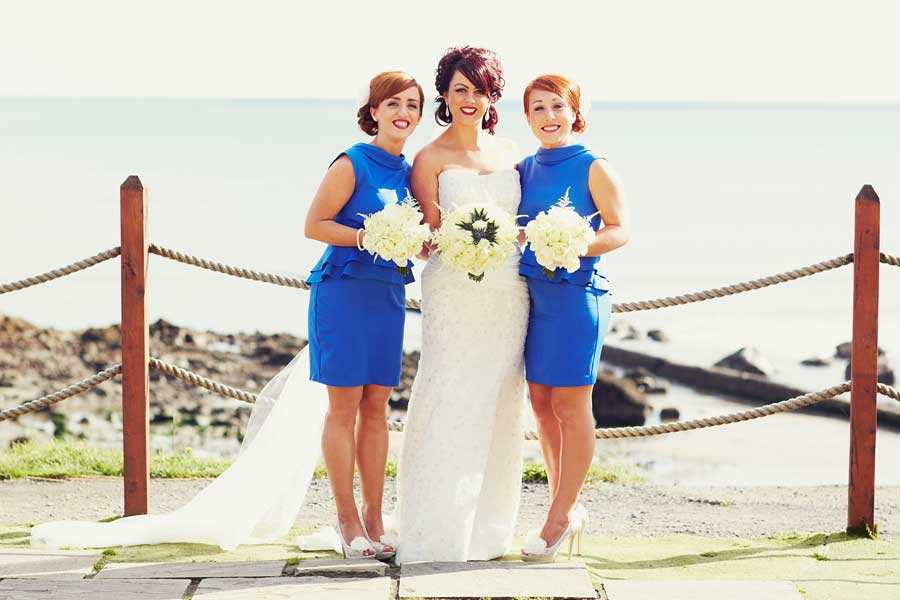 blue bridesmaid dresses short